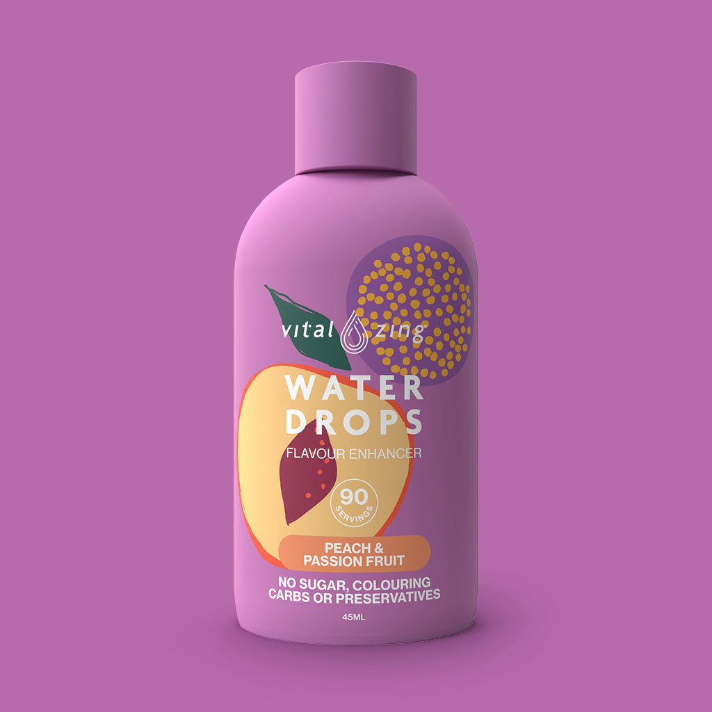 Vital Zing Water Drops - Peach Passionfruit