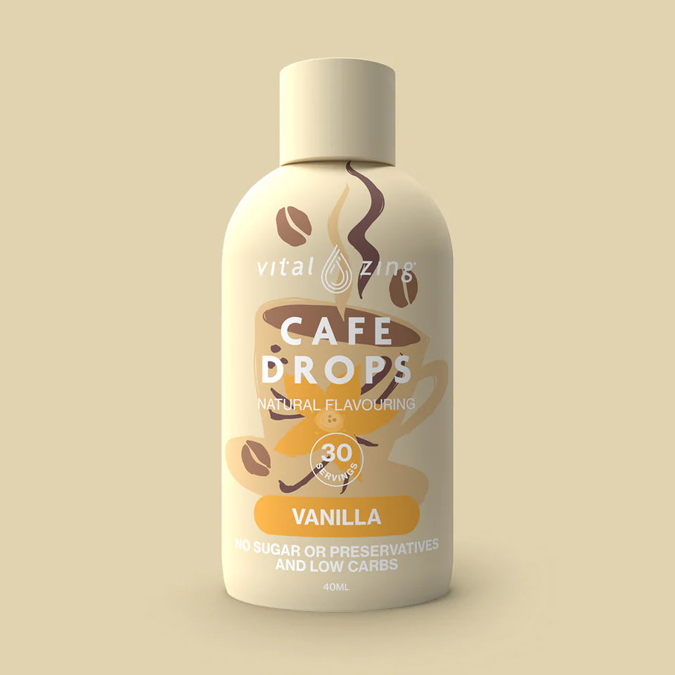 Vital Zing Cafe Drops - Vanilla