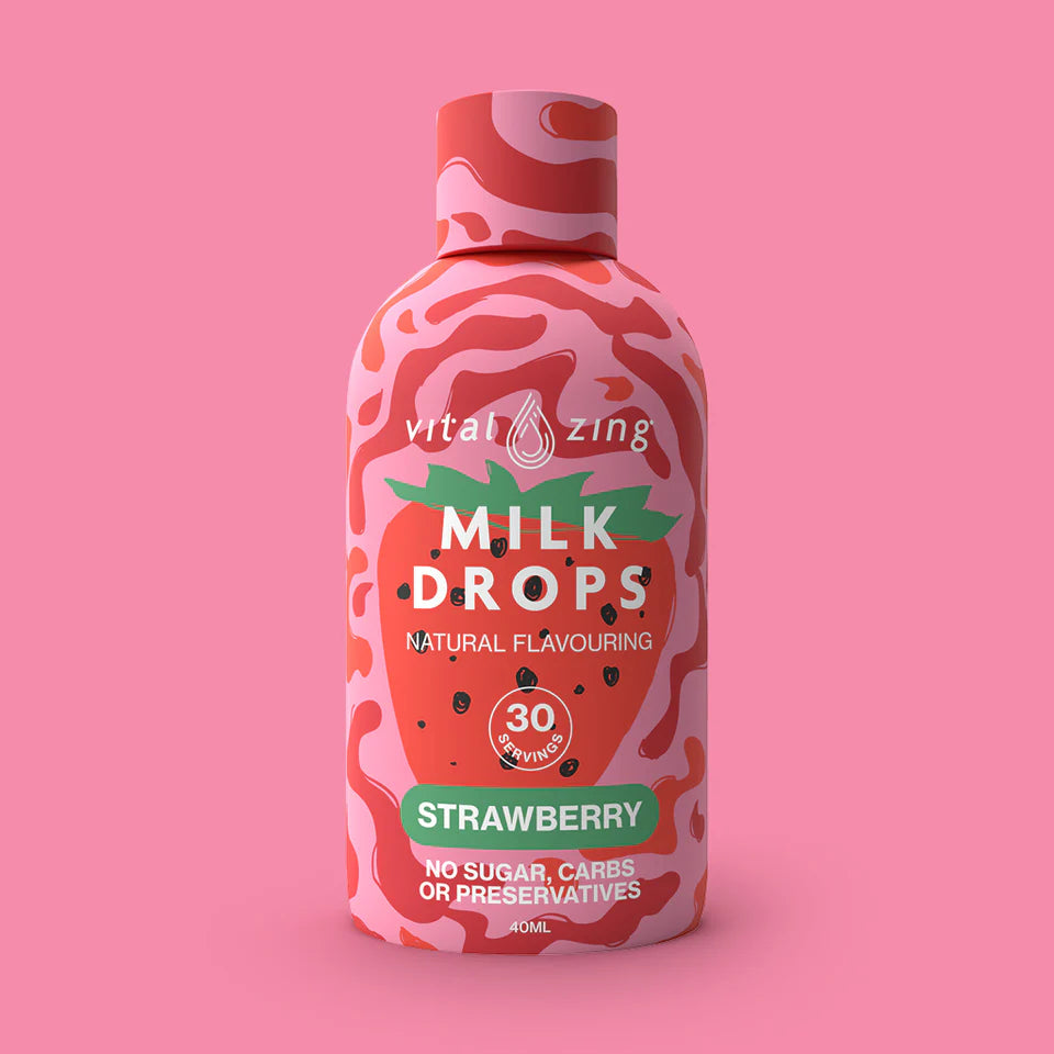 Vital Zing Milk Drops - Strawberry