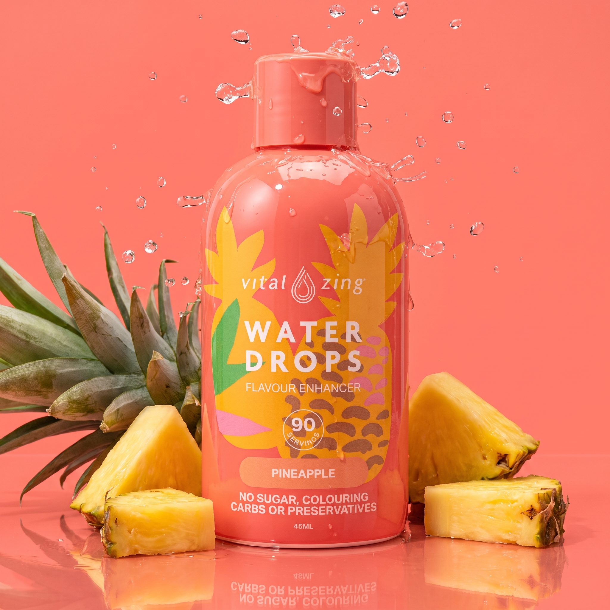Vital Zing Water Drops - Pineapple